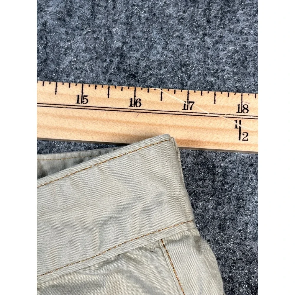 Patagonia Organic Cotton Canvas Mens Shorts Beige Outdoor‎ Casual Size 35
